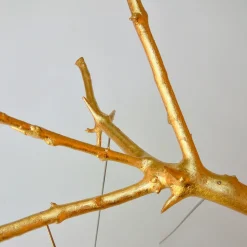 Le Meduse Scultura in oro di Rami Sospesi> Sculture Decorative