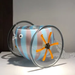 Venice Factory Scultura in vetro veneziano Chariot di Eliana Gerotto><noscript><img width=