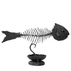 Idee del Fabbro Scultura Lisca Di Pesce> Statuine