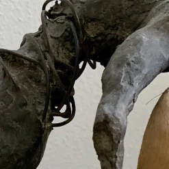 Giovanna La Falce Scultura Maya in bronzo><noscript><img width=