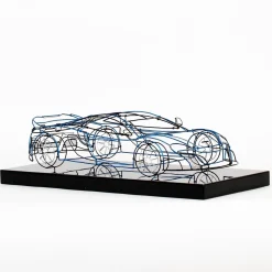 Profilo Scultura McLaren in filo metallico> Statuine