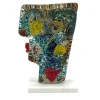Officine di Murano 1295 Scultura multicolore Picasso> Sculture Decorative