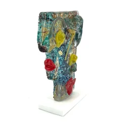 Officine di Murano 1295 Scultura multicolore Picasso><noscript><img width=