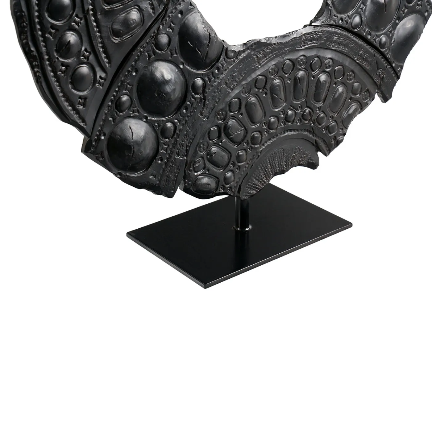 deBlona Scultura Néra in ceramica con piedistallo di Gabriele Mengoni> Sculture Decorative