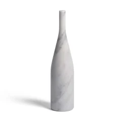 Salvatori Scultura Omaggio a Morandi in marmo bianco di Carrara> Bottiglie Decorative