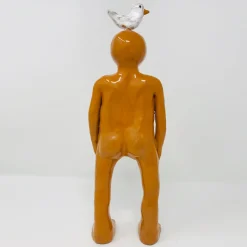 Freaklab Scultura Palombaro arancione> Statuine