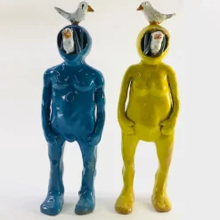 Freaklab Scultura Palombaro giallo> Statuine