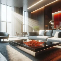 VéVé Glass Scultura Rombo Red Sunshine> Sculture Decorative