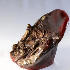 Angelo Salemi Scultura rossa e oro Nel Campo Dei Fiori> Sculture Decorative