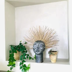 Freaklab Scultura Testa riccia> Statuine