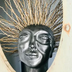 Freaklab Scultura Testa riccia><noscript><img width=