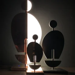 Nicola Del Verme Scultura Umanoide in Ferro Ossidato><noscript><img width=