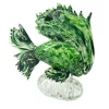 Officine di Murano 1295 Scultura verde di pesce tropicale> Statuine