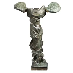 Fonderia Artistica Ruocco SculturaNike di Samotracia sfaccettata in bronzo> Statuine