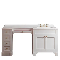 Devon&Devon Season Vanity Bianco puro e Calacatta Borghini> Lavabi E Vasche Da Bagno