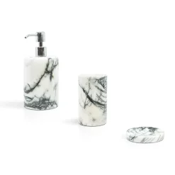 FiammettaV Home Collection Set da bagno in marmo Paonazzo> Arredo Bagno