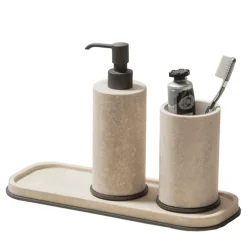 Giobagnara Set da bagno in marmo Positano> Arredo Bagno