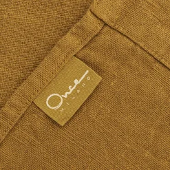 Once Milano Set di 4 asciugamani in lino senape> Biancheria Da Bagno