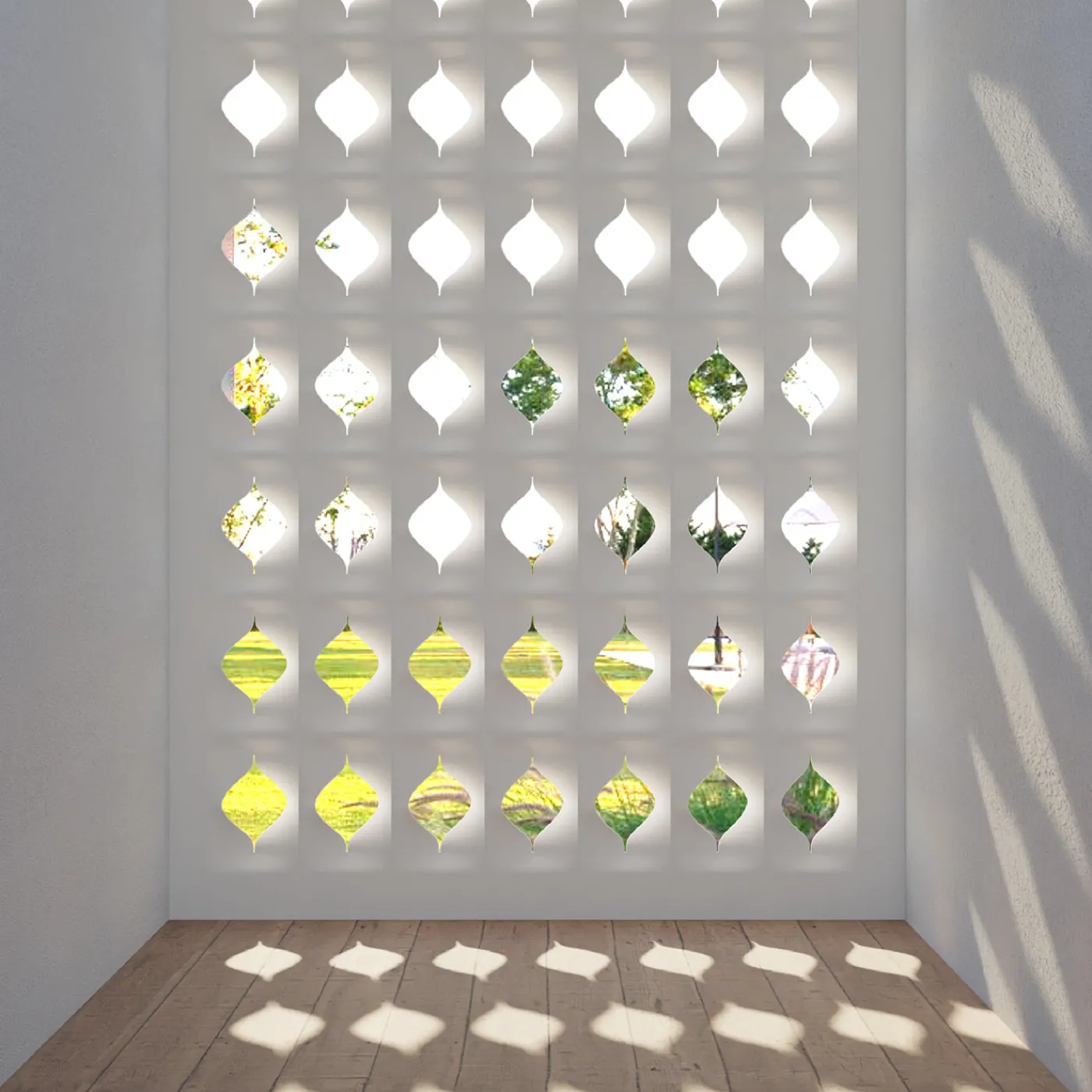 mg12 by Monica Geronimi Set di 15 Blocchi Leone in Gesso Bianco> Piastrelle E Pavimenti