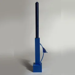 M'AMA Interni + di Federica Zama Set di 2 candelabri stampati in 3D Tin Soldiers Blu><noscript><img width=