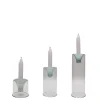 Kanz Architetti Set di 3 candelabri Tharros verdi> Candelieri E Portacandele