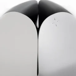 Tonucci Collection Set di 2 Cesti in Pelle Bianca Bloom di Viola Tonucci> Ceste