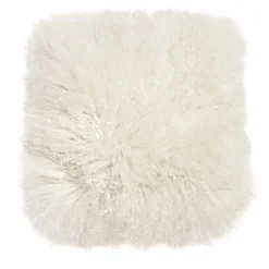 Sitap Carpet Couture Italia Set di 2 copricuscini pelle Tibet bianco> Cuscini