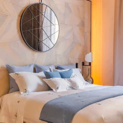 Jesurum Set di 2 federe bianche Peacock><noscript><img width=