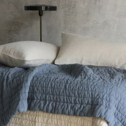 Once Milano Set di 2 Federe in Lino Naturale><noscript><img width=