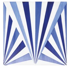 Ma.Vi. Ceramica Set di 25 piastrelle Bauhaus blu tipo 11> Piastrelle E Pavimenti