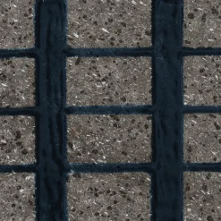 Ninefifty Set di 44 piastrelle blu e grigie Alfabeto di Margherita Rui><noscript><img width=