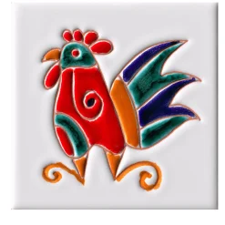 Cerasarda Set di 12 piastrelle I Classici Pavoncelle><noscript><img width=