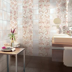 Cerasarda Set di 4 piastrelle I Pesci Vallauris> Piastrelle E Pavimenti