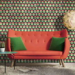 Studio Le Nid Set di 4 piastrelle Kimeya Cardo Green di Vincenzo Messina> Piastrelle E Pavimenti