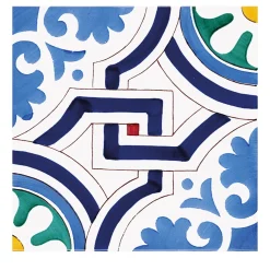 Ma.Vi. Ceramica Set di 25 piastrelle Riedizioni Tradizione Tipo Tovere> Piastrelle E Pavimenti