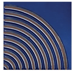 Ma.Vi. Ceramica Set di 44 piastrelle Solchi Tattile Angolo Blu> Piastrelle E Pavimenti