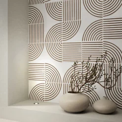 Ma.Vi. Ceramica Set di 44 piastrelle Solchi Tattile Angolo Bianco> Piastrelle E Pavimenti