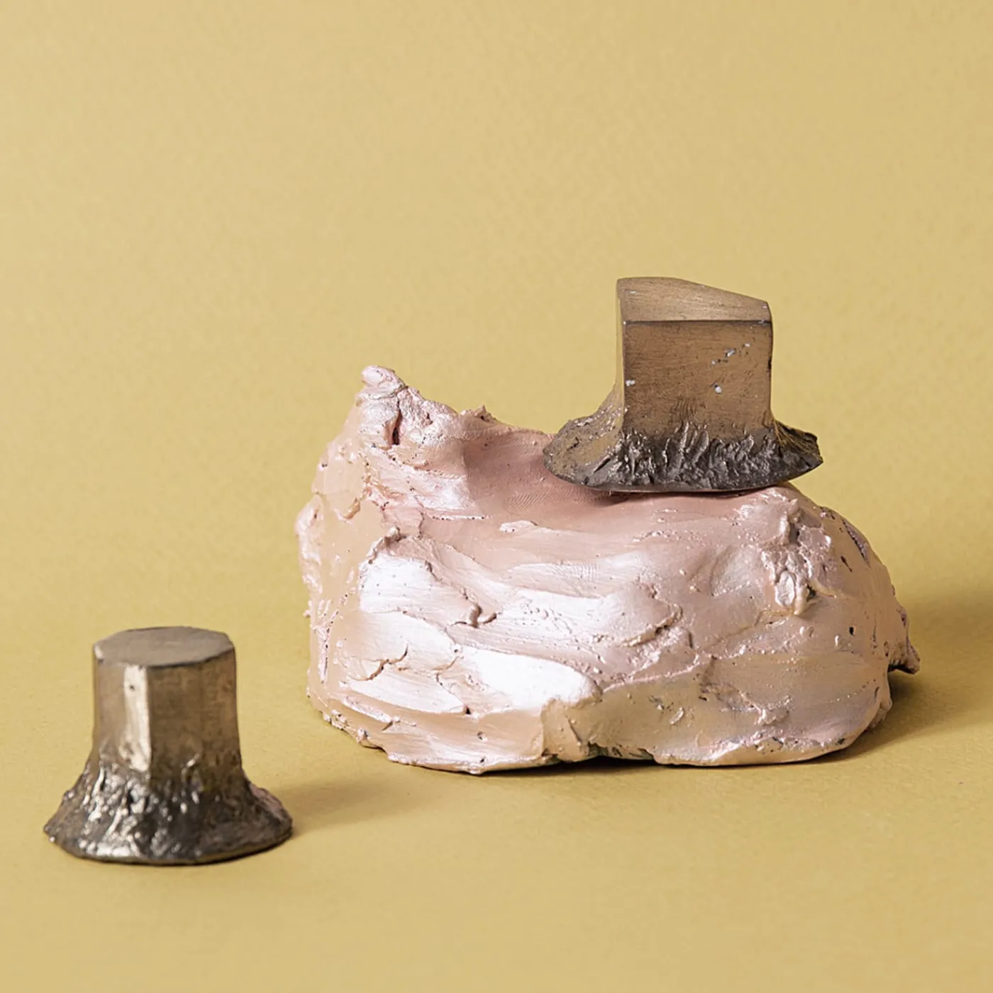 NIVA Design Set di 4 pomelli in ottone per porte Solido #2 di Nicole Valenti> Maniglie