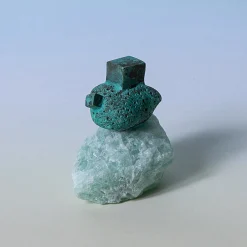 NIVA Design Set di 4 pomelli per porte verdi Pietra #4 di Nicole Valenti><noscript><img width=