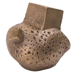 NIVA Design Set di 4 pomelli per porte in ottone Pietra #2 di Nicole Valenti> Maniglie