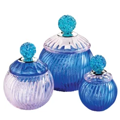 Baldi Home Jewels Set di 3 Scatole Coccinella Joy Romance in Cristallo> Scatole