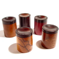 Mauro Sarti Set di 5 scatole di legno Esotico> Scatole