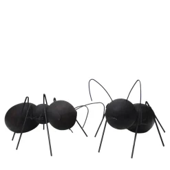 Idee del Fabbro Set di 2 sculture Formiche> Statuine