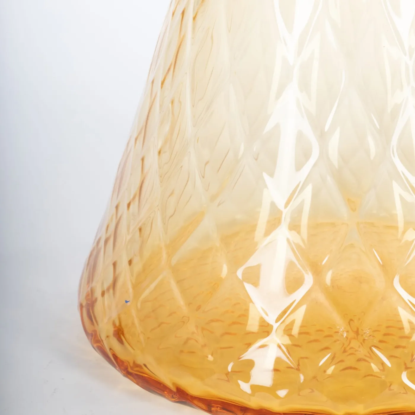 Officine di Murano 1295 Set di 2 vasi conici in ambra Balloton> Vasi Da Fiori