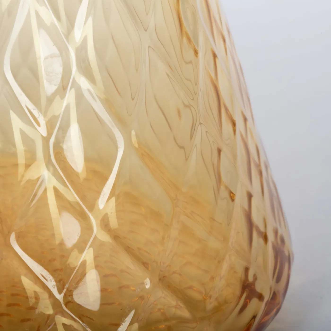 Officine di Murano 1295 Set di 2 vasi conici in ambra Balloton> Vasi Da Fiori