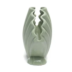 Bitossi Home Set di 2 vasi decorativi a forma di conchiglia verde><noscript><img width=
