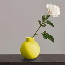 Jenna Basso Pietrobon Set di 2 vasi decorativi Nove giallo canarino> Vasi Decorativi