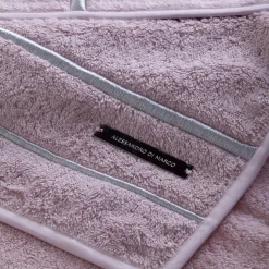 Alessandro Di Marco Set di asciugamani da bagno grandi - Rosa cipria><noscript><img width=