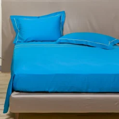 Alessandro Di Marco Set di biancheria da letto estiva - Turchese> Biancheria Da Letto