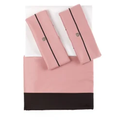 Alessandro Di Marco Set di biancheria da letto estiva - Nudo e nero> Biancheria Da Letto